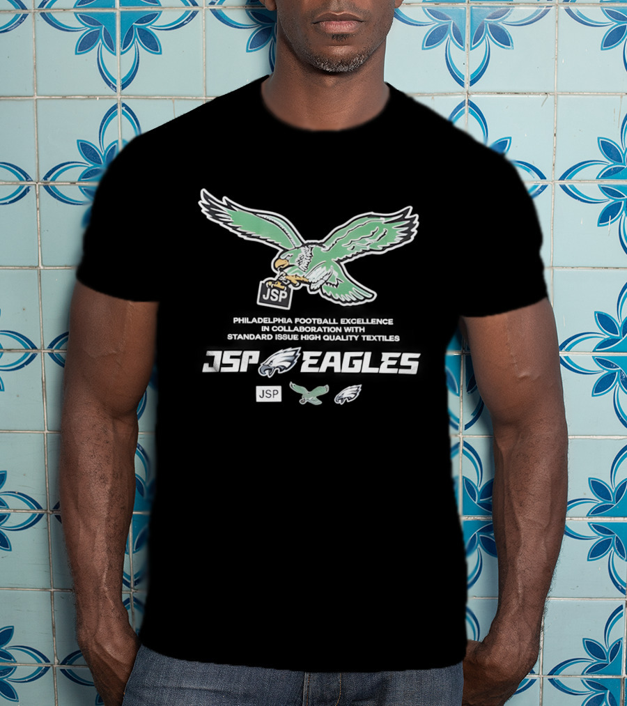 JSP Standard Issue Philadelphia Eagles Fly Fight Win T-Shirt