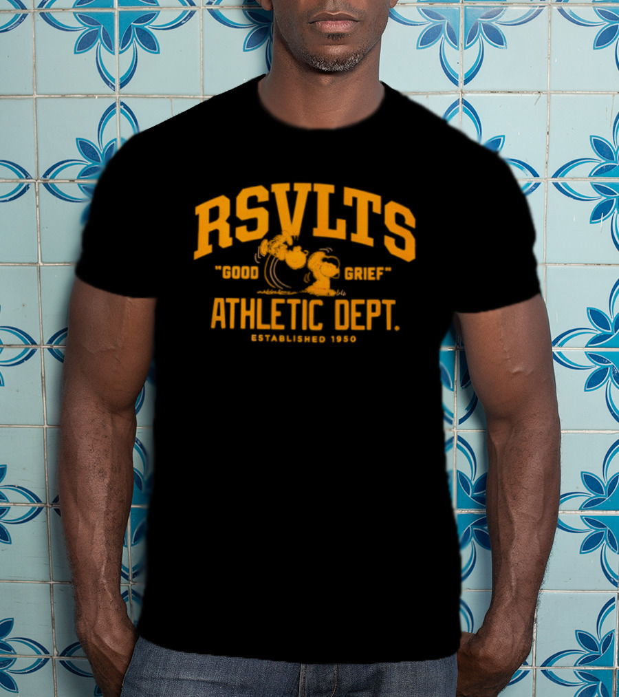 RSVLTS Peanuts Good Grief Athletic Dept Est. December 1965 T-Shirt