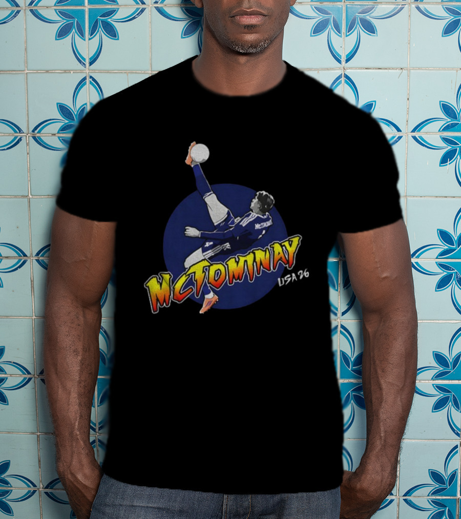 Manchester United McTominay USA 26 World Cup 2026 T-Shirt