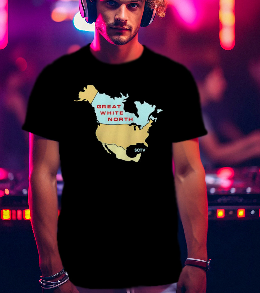 SCTV Great White North Map T-Shirt