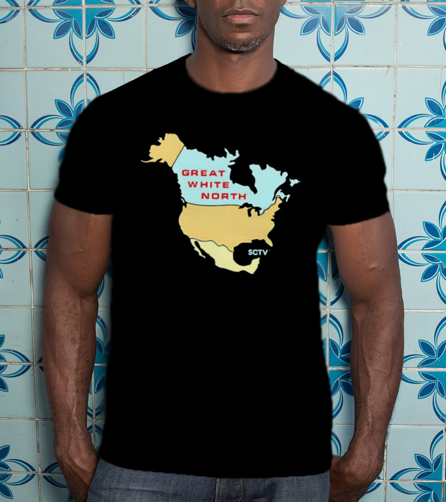 SCTV Great White North Map T-Shirt