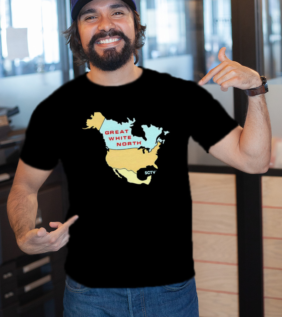 SCTV Great White North Map T-Shirt