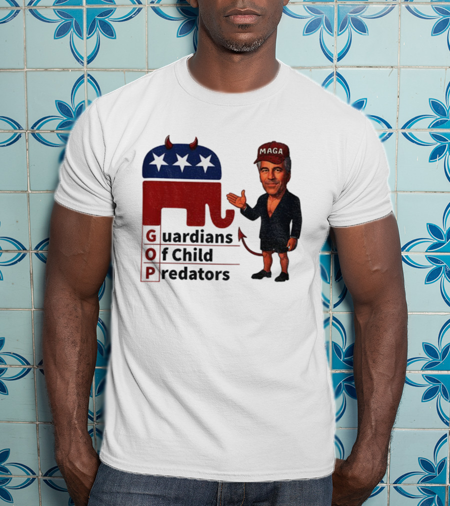 GOP Guardians Of Child Predators Anti MAGA Anti Trump T-Shirt