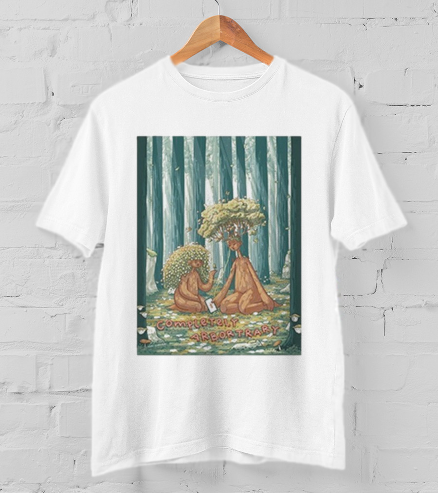 Completely Arbortrary Tree Buds Forest Friends With Nature Hair T-Shirt