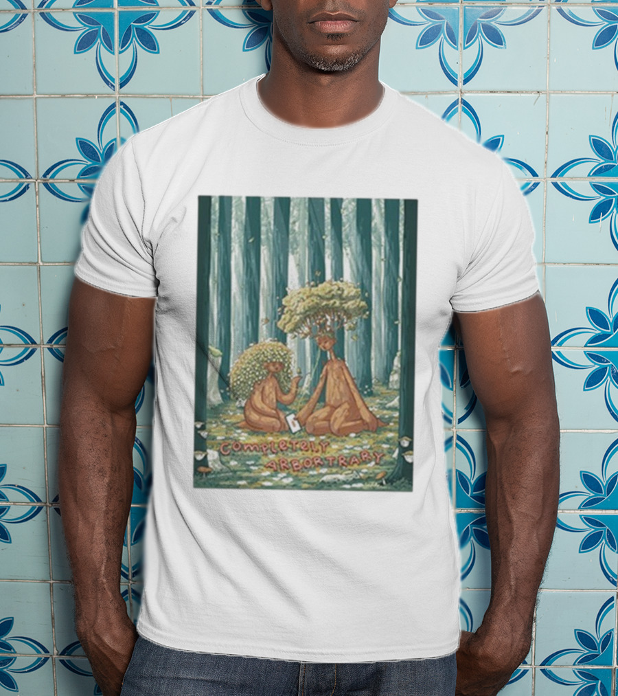 Completely Arbortrary Tree Buds Forest Friends With Nature Hair T-Shirt