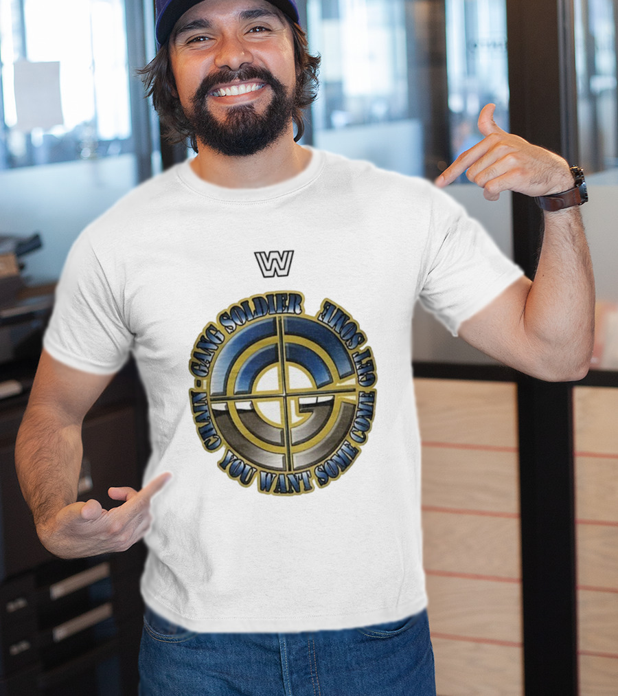 WWE Chain Gang Soldier You Want Some Come Get Some T-Shirt