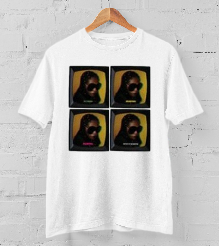Ms Lauryn Hill Oh Oh Canada Retro TV Style Quad Image T-Shirt