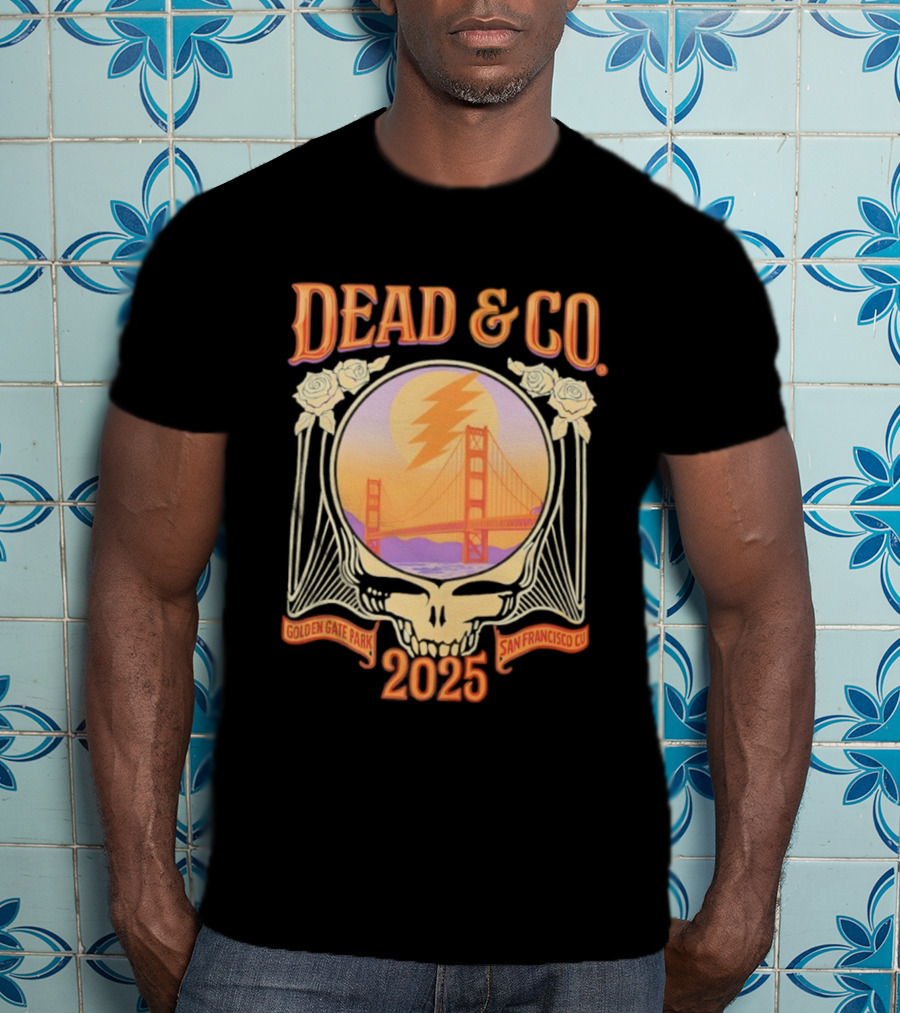 Dead And Company 2025 Golden Gate Park San Francisco CA T-Shirt