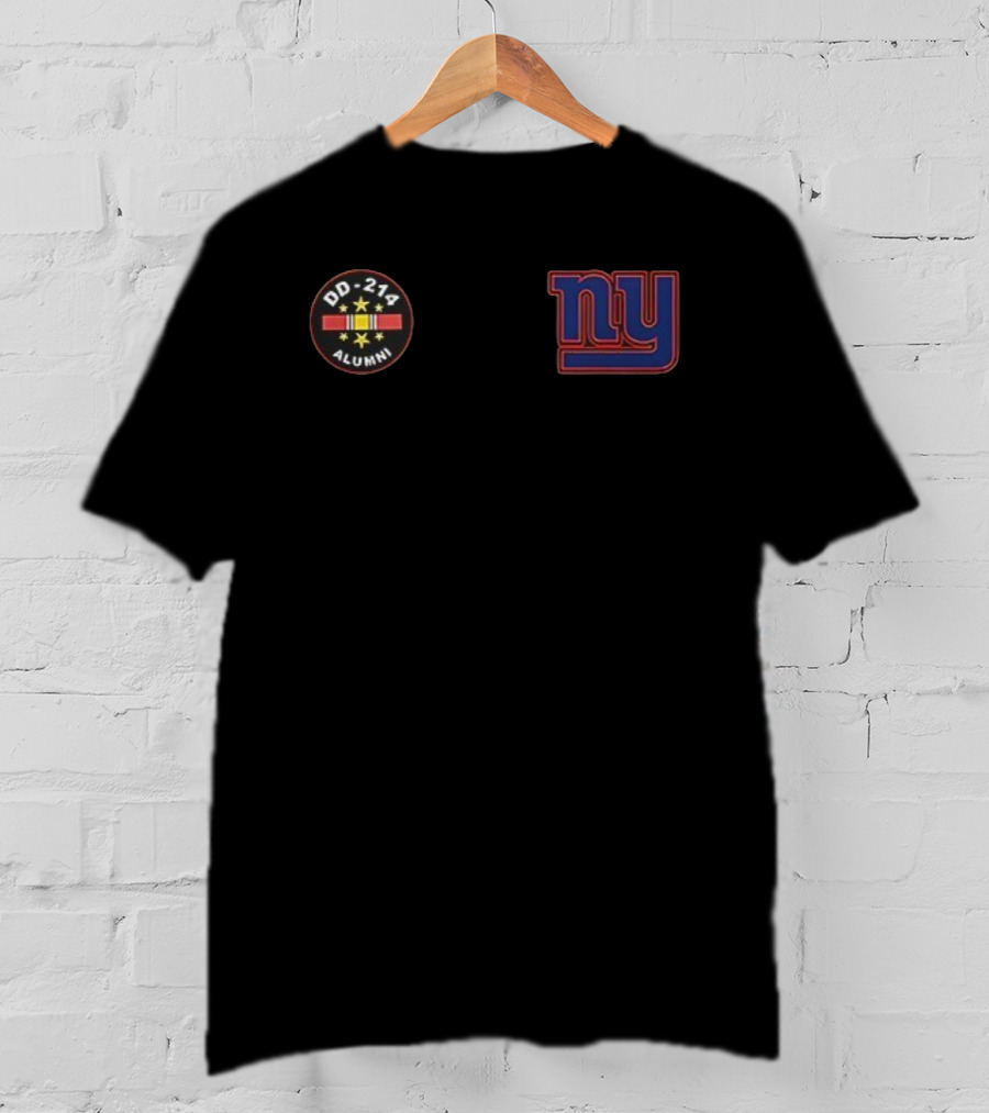 DD 214 Alumni New York Giants Never Underestimate A Commanders Fan T-Shirt