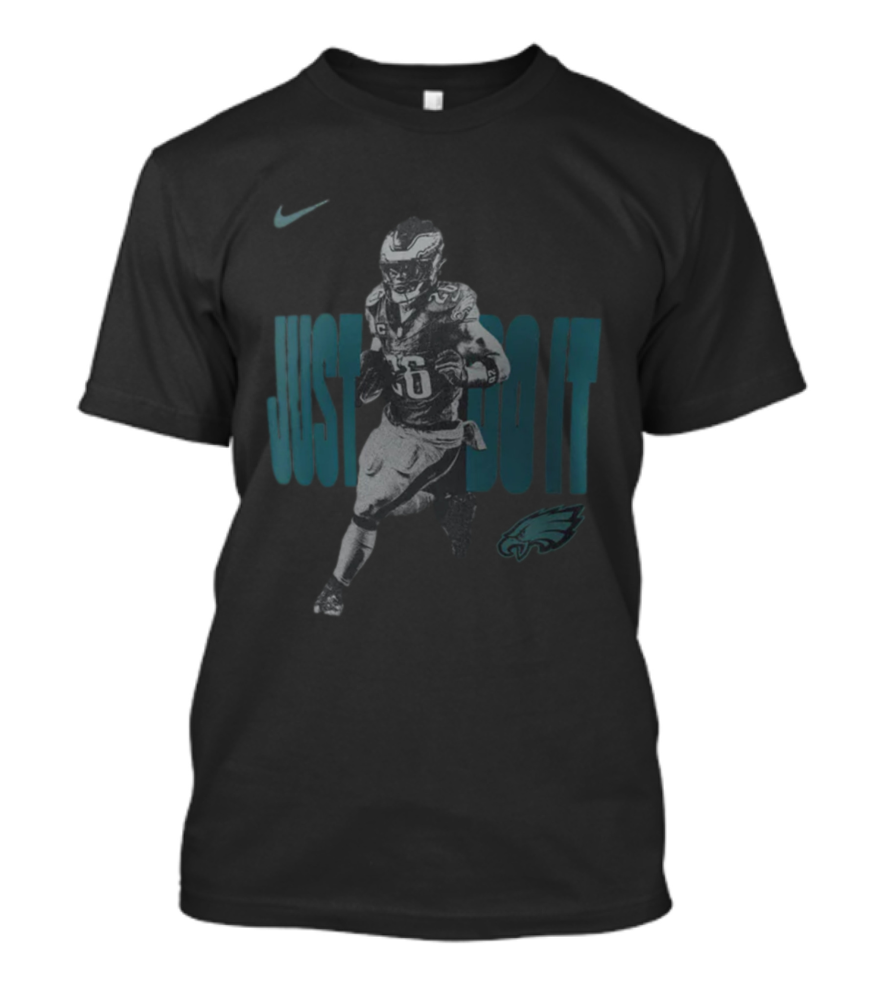 Nike Philadelphia Eagles Saquon Barkley 2025 Just Do It T-Shirt