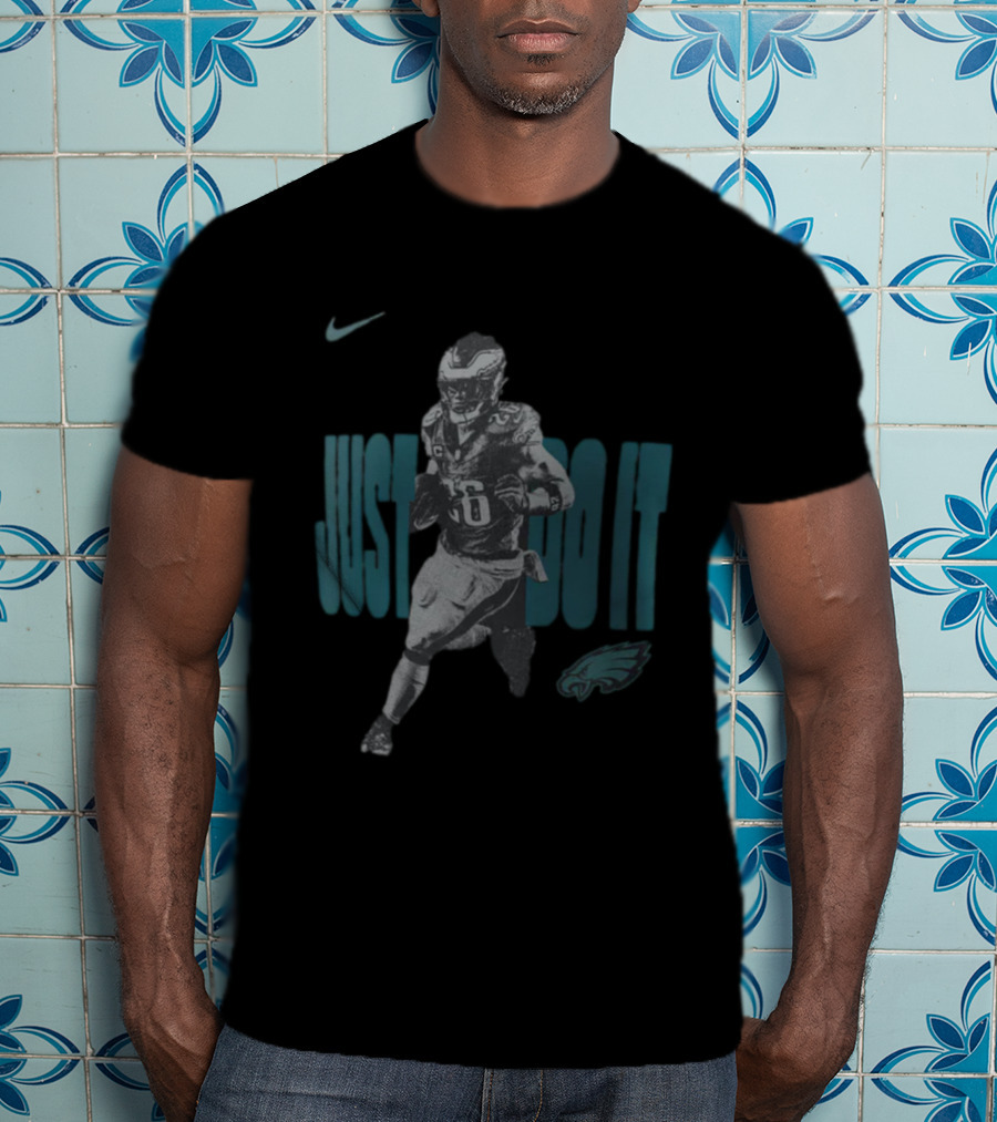 Nike Philadelphia Eagles Saquon Barkley 2025 Just Do It T-Shirt