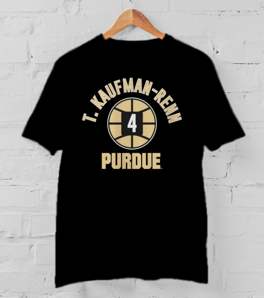 Purdue Basketball T. Kaufman-Renn 4 T-Shirt