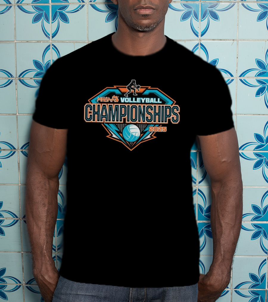 MHSAA 2025 Volleyball Championships T-Shirt