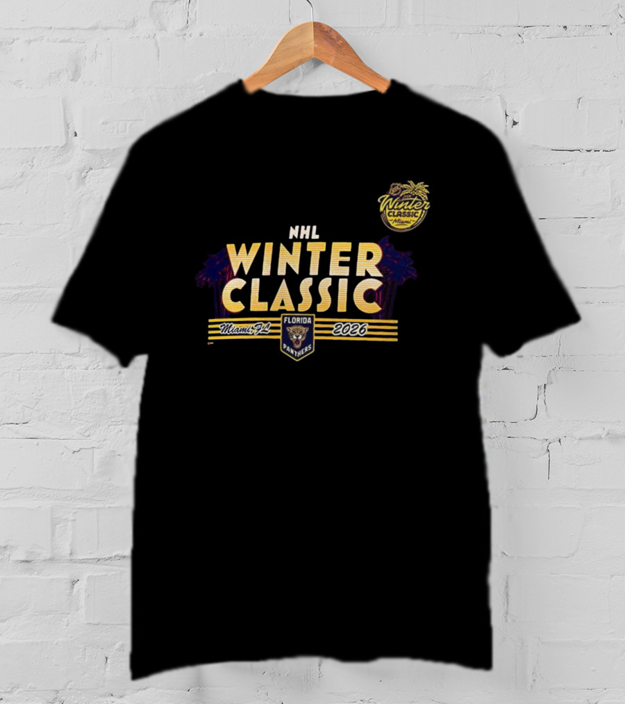 NHL Winter Classic 2026 Miami FL Florida Panthers T-Shirt