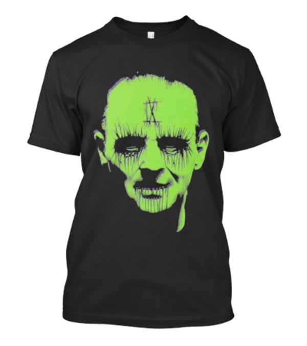 Ice Nine Kills Don't You Dare Say Art Is Dead Pop Up Tour Frankfurt December 6 2025 Green Horror Face T-Shirt