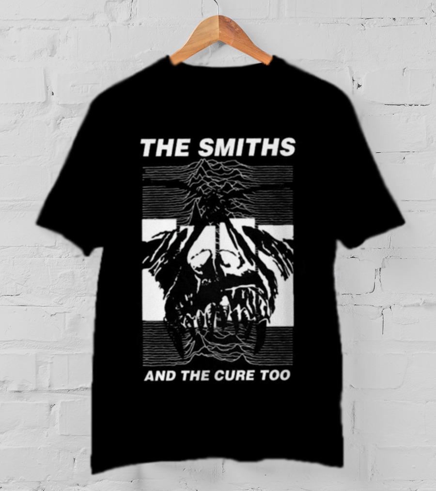 Motorhead The Smiths The Cure Too Pretty Hate Machine All The Bands T-Shirt