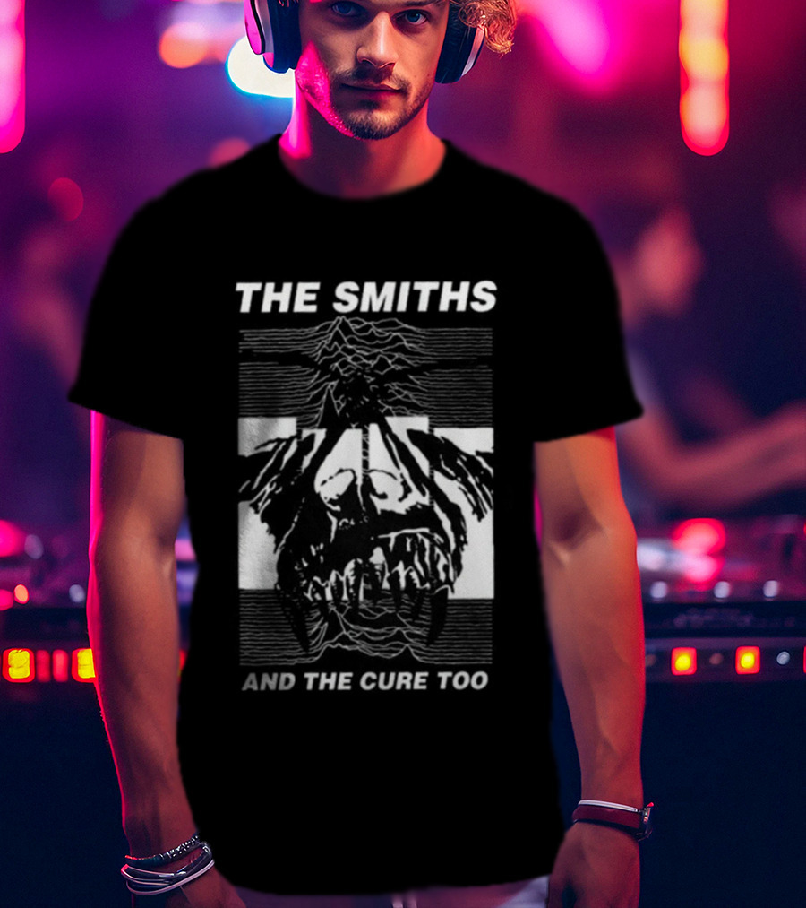 Motorhead The Smiths The Cure Too Pretty Hate Machine All The Bands T-Shirt