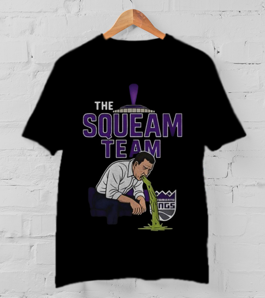 Sacramento Kings The Squeam Team Basketball 2025 T-Shirt