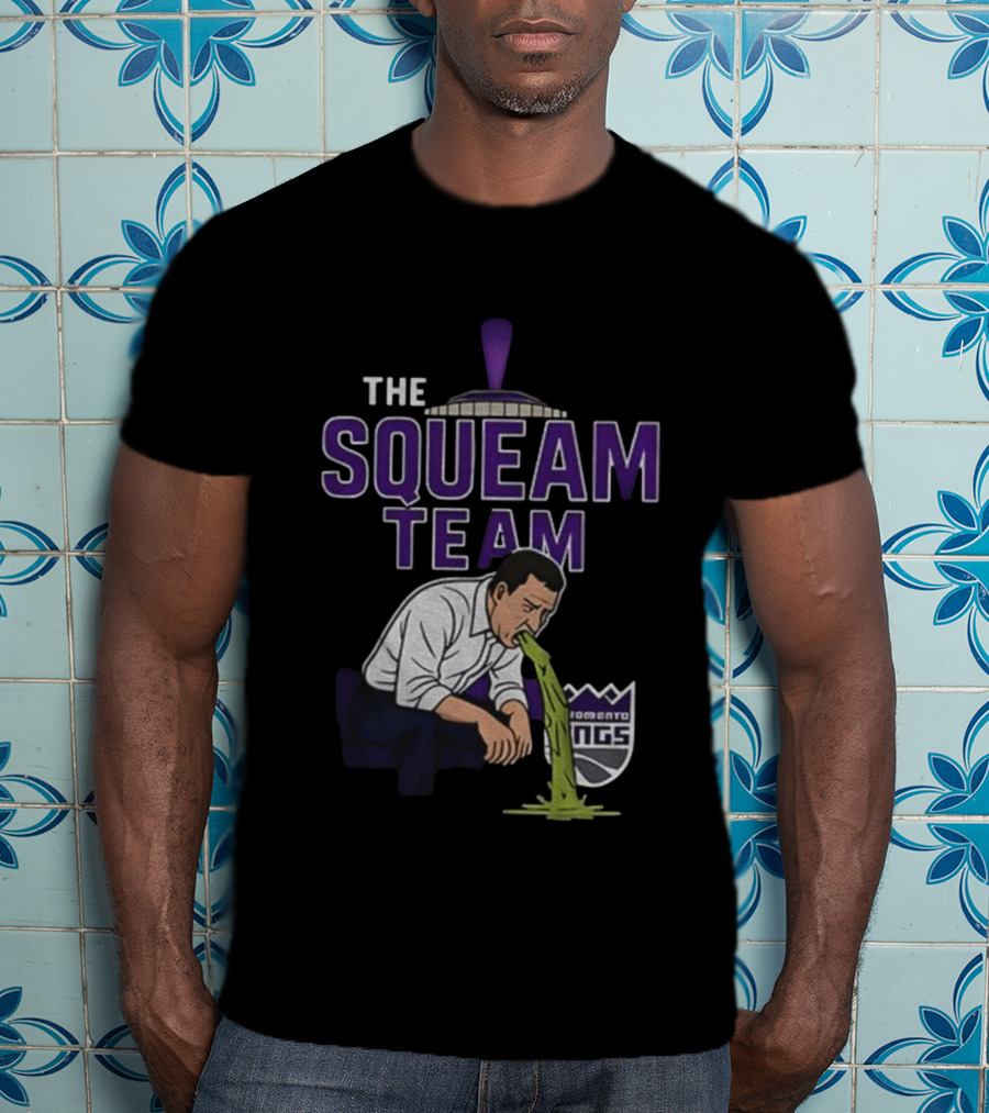 Sacramento Kings The Squeam Team Basketball 2025 T-Shirt
