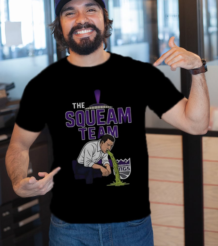 Sacramento Kings The Squeam Team Basketball 2025 T-Shirt