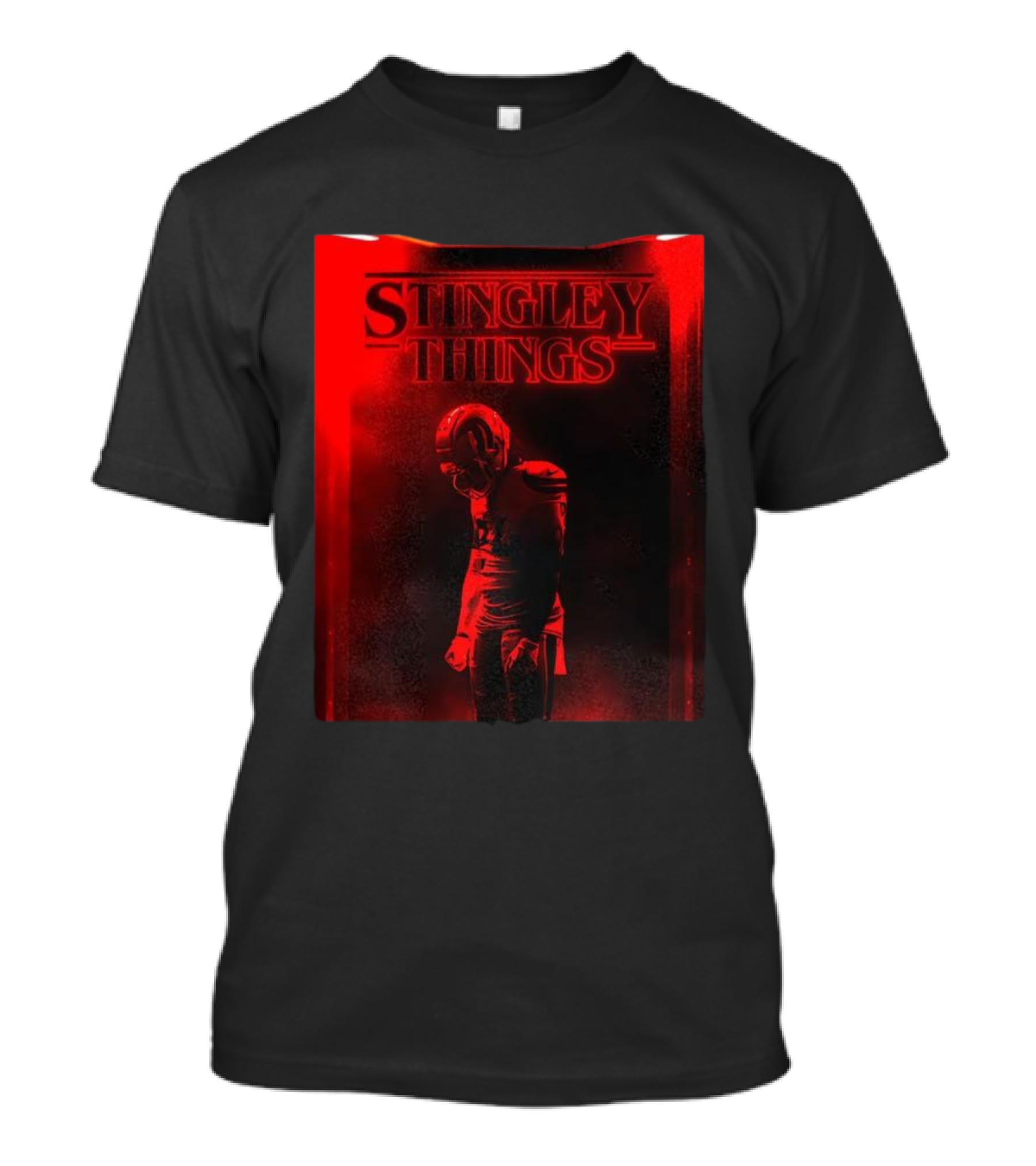 Stingley Things Derek Stingley Jr Houston Texans NFL Meets Stranger Things T-Shirt