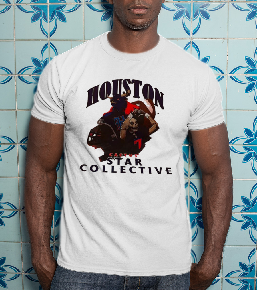 Houston Texans Cactus Star Collective NFL Matchup Theme T-Shirt