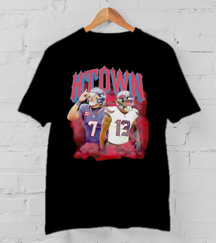 HTOWN CJ Stroud Christian Kirk Houston Football T-Shirt