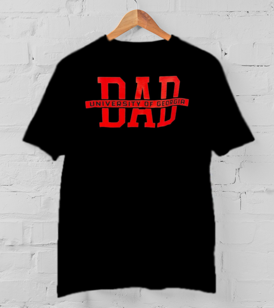 Dad University Of Georgia Apparel T-Shirt