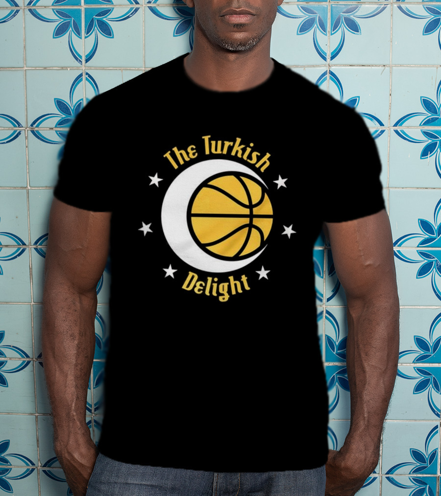 Houston Rockets The Turkish Delight Basketball Crescent Moon And Stars T-Shirt