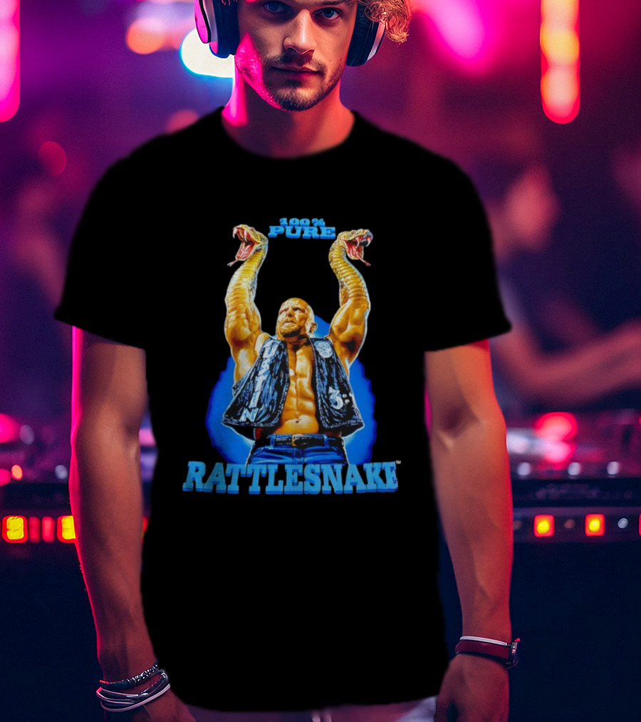 Stone Cold Steve Austin 100% Pure Rattlesnake T-Shirt