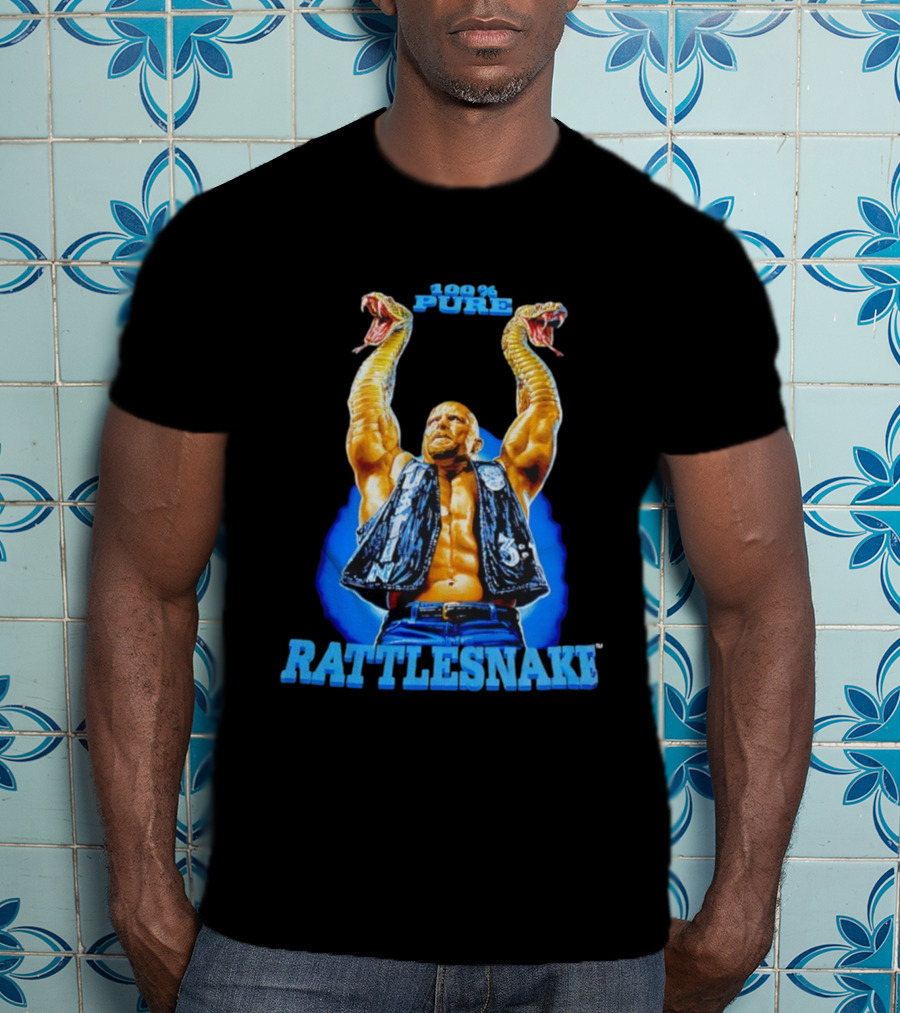 Stone Cold Steve Austin 100% Pure Rattlesnake T-Shirt