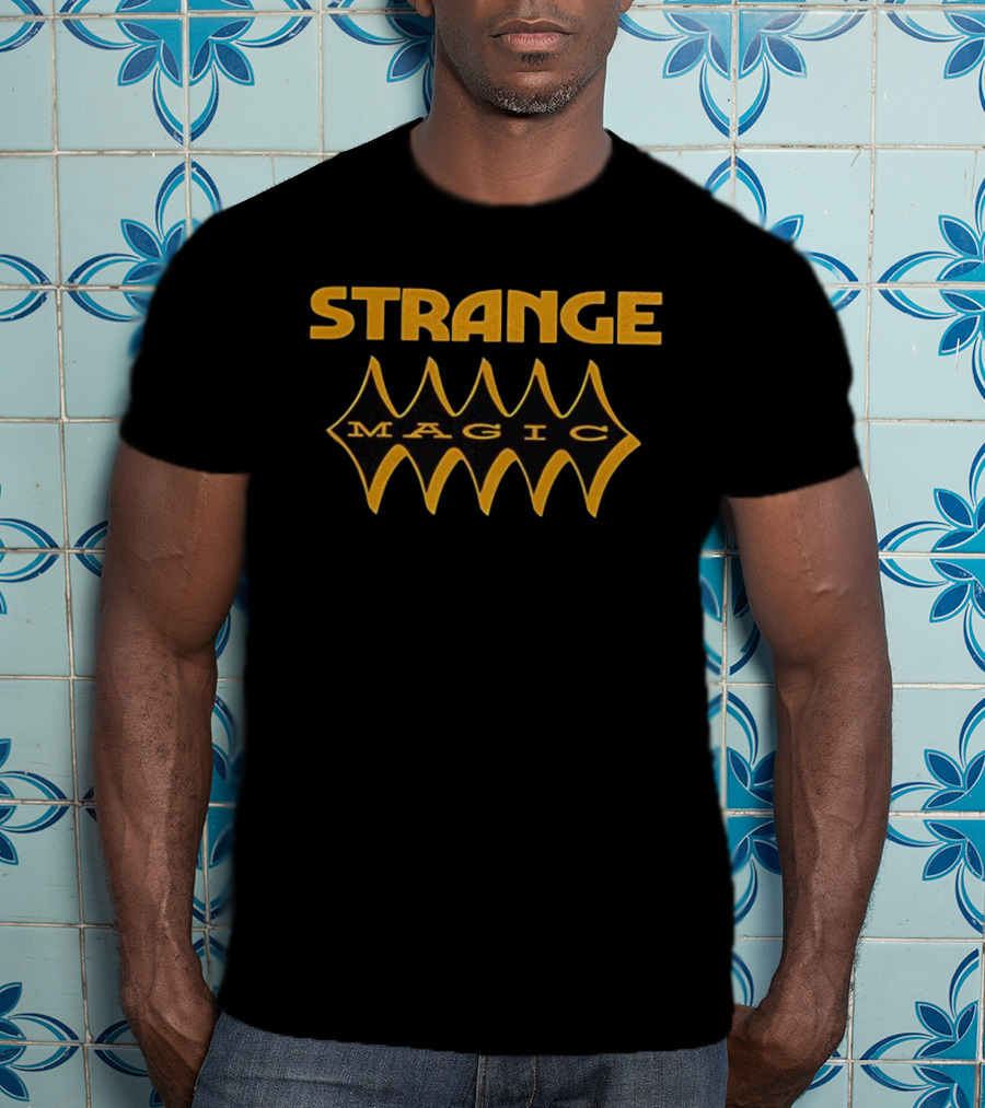 STRANGE MAGIC Bold Retro Style Text T-Shirt