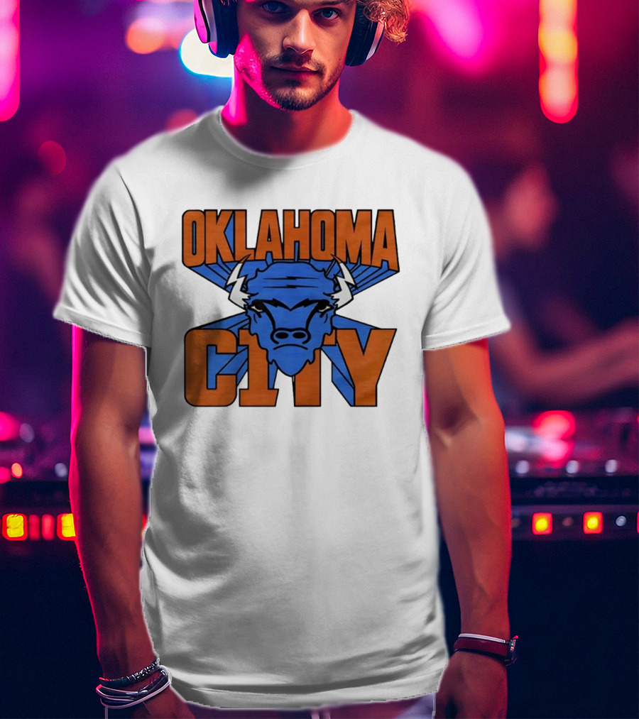 Oklahoma City Thunder Rumble The Bison Basketball Team T-Shirt