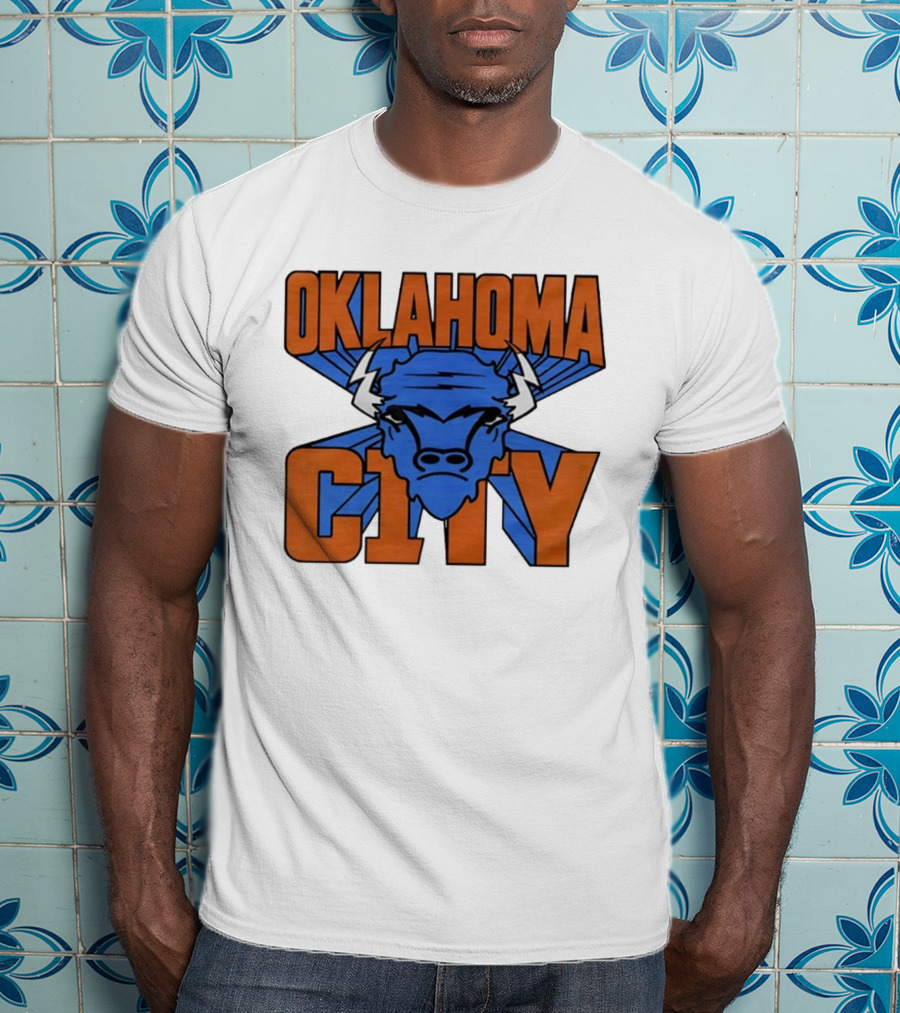 Oklahoma City Thunder Rumble The Bison Basketball Team T-Shirt