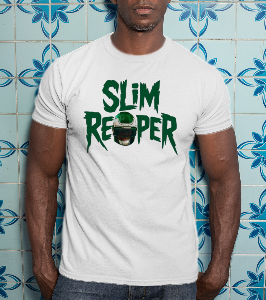 Philadelphia Eagles Slim Reaper Helmet T-Shirt