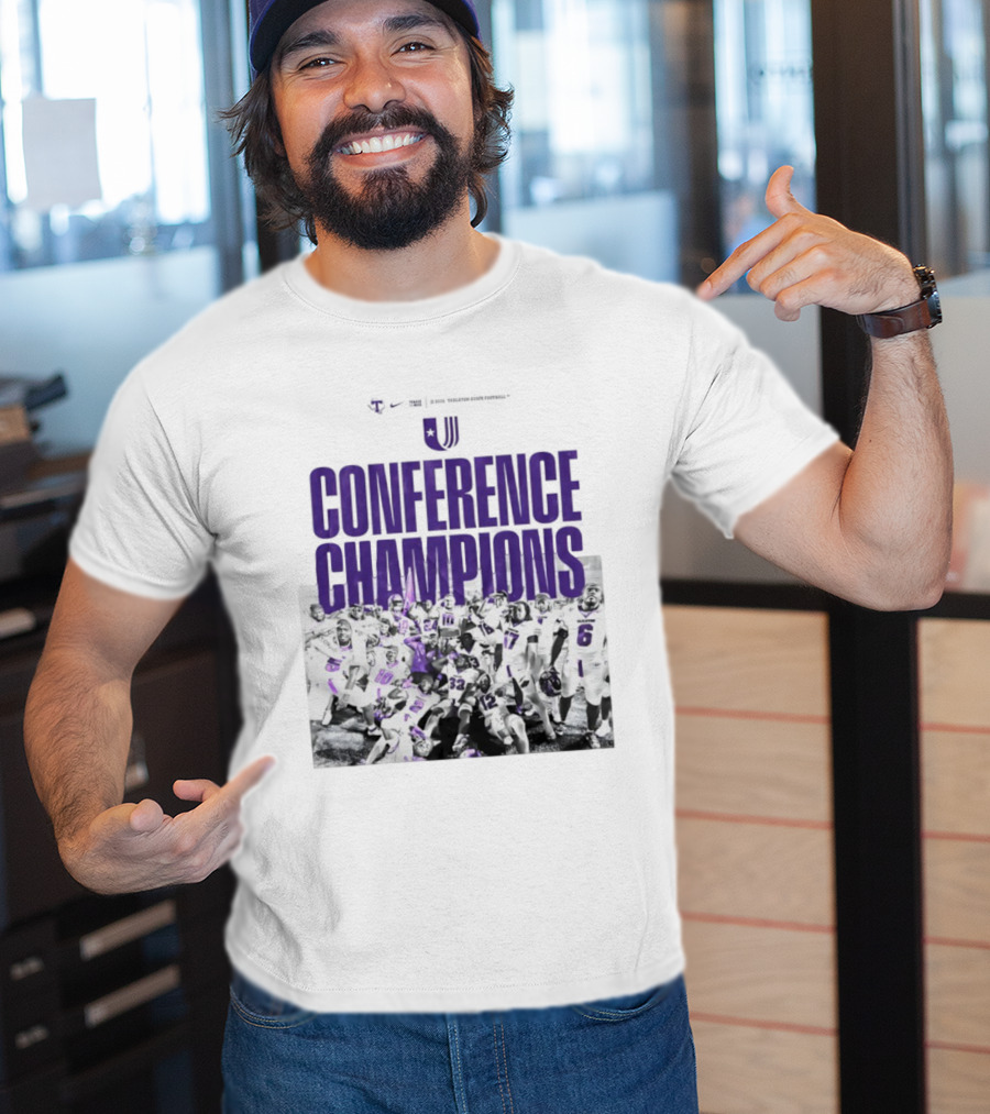 Tarleton State Texans Conference Champions Football Team Celebration T-Shirt