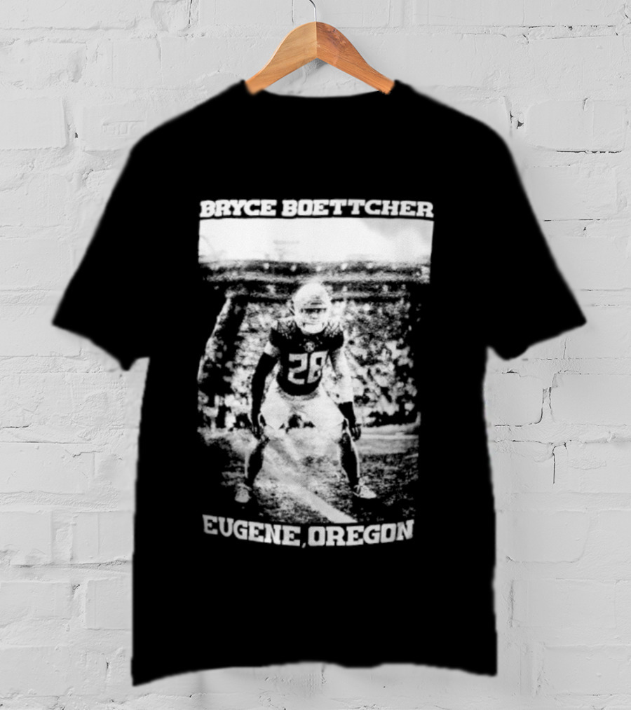 Bryce Boettcher Eugene Oregon 35 Football T-Shirt