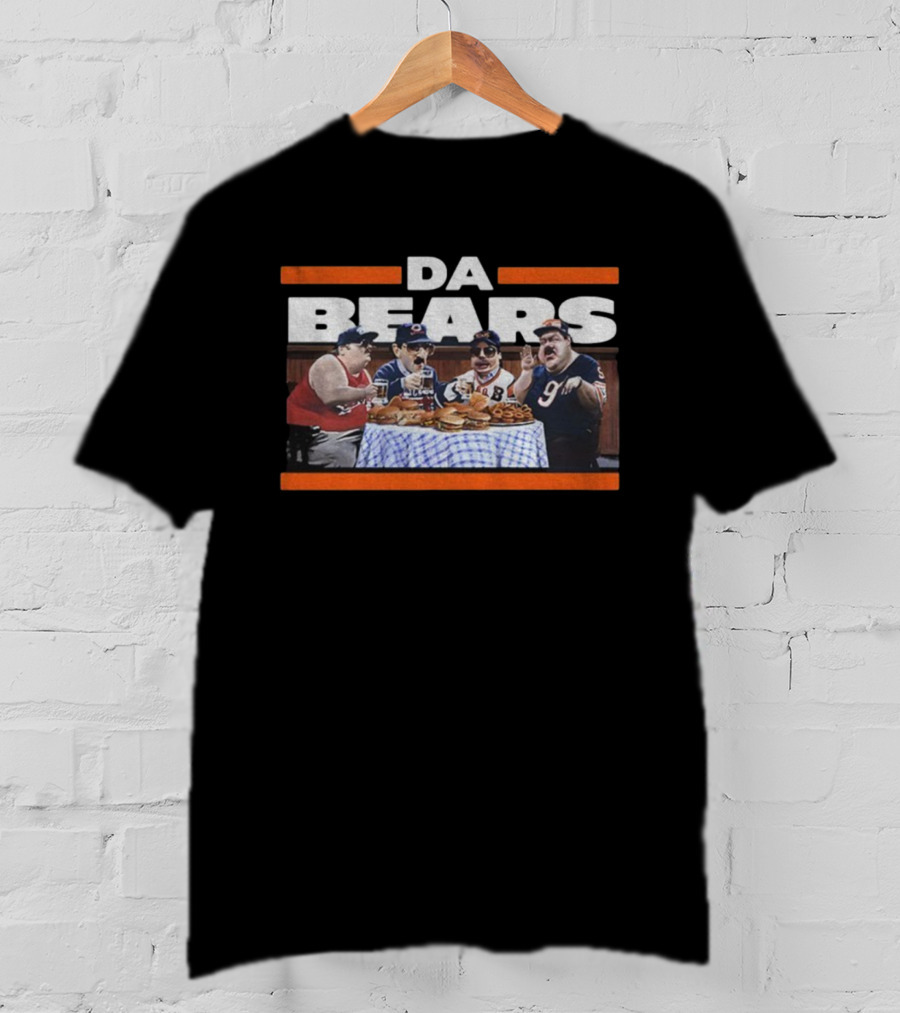 Da Bears Bill Swerski’s Super Fans Chicago Bears NFL Football 90s Comedy Scene T-Shirt