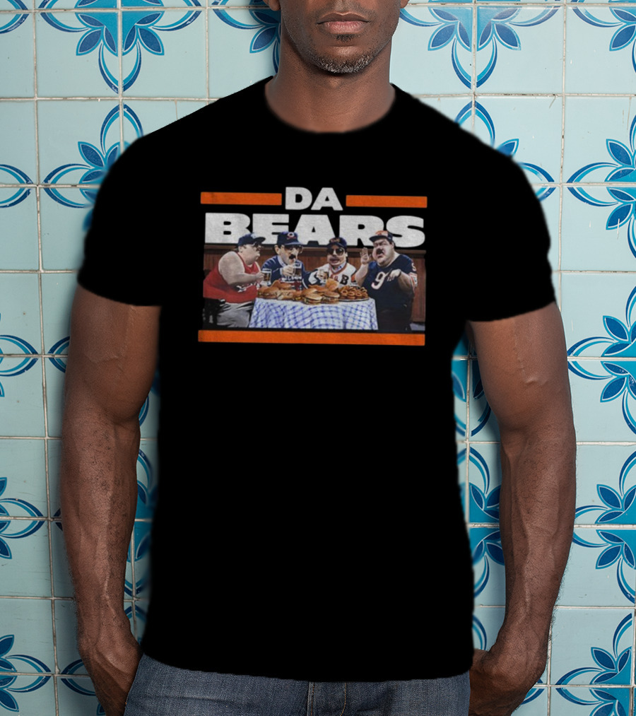 Da Bears Bill Swerski’s Super Fans Chicago Bears NFL Football 90s Comedy Scene T-Shirt