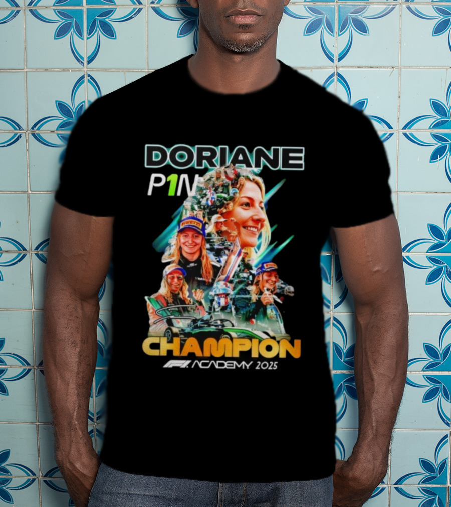 Doriane P1N Champion Racing Icon 2025 T-Shirt
