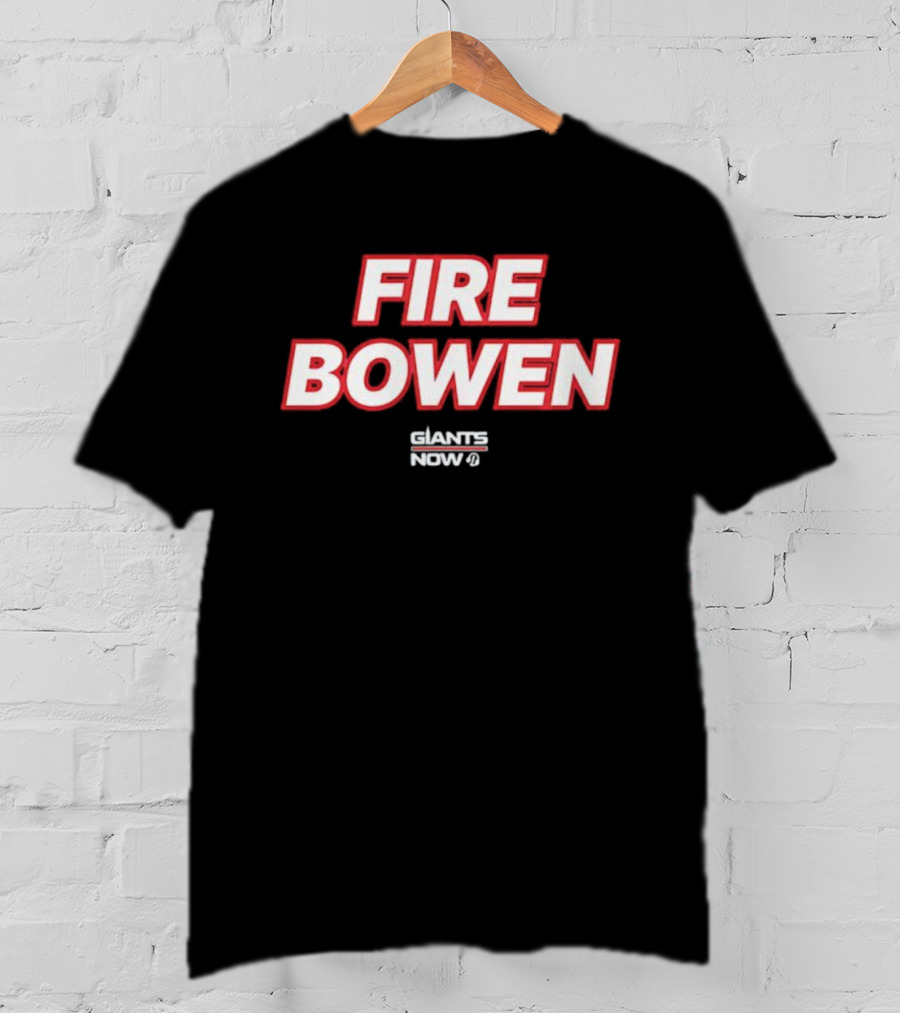 Fire Bowen Giants Now T-Shirt