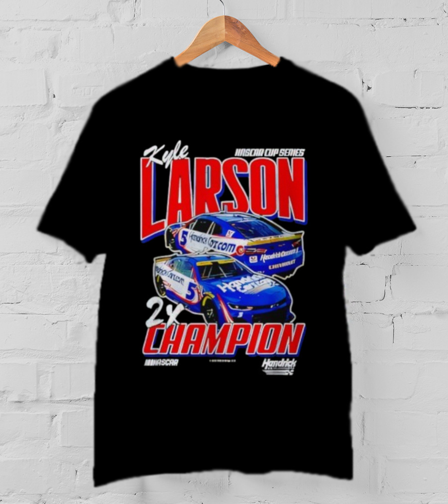 Kyle Larson Hendrick Motorsports 2X Champion NASCAR Series T-Shirt