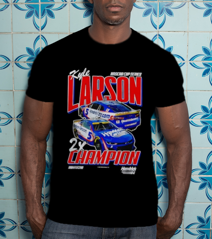 Kyle Larson Hendrick Motorsports 2X Champion NASCAR Series T-Shirt