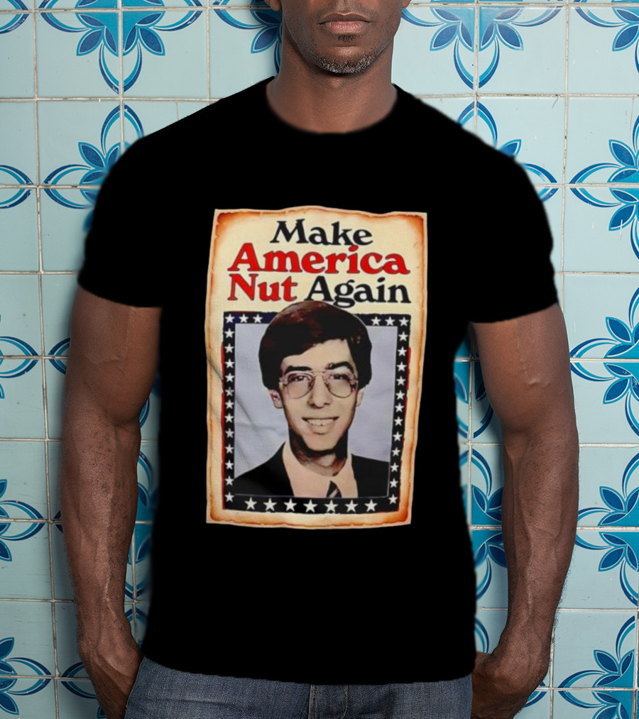 Make America Nut Again Jon Wallach 2028 Campaign T-Shirt