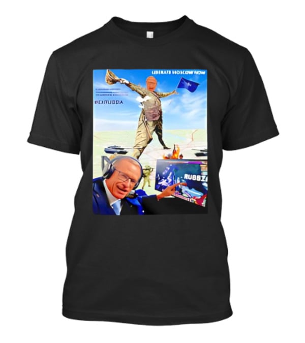 Liberate Moscow Now TFR Special Edition Odmudda Rubbzz T-Shirt