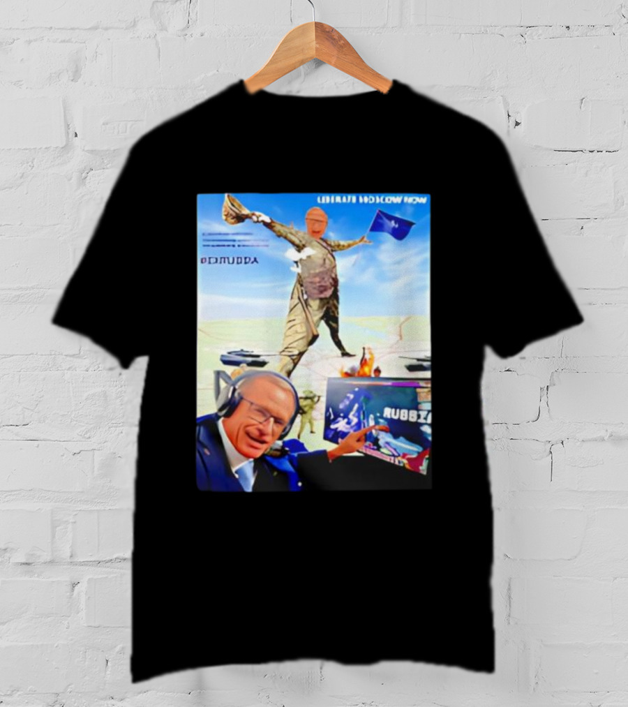 Liberate Moscow Now TFR Special Edition Odmudda Rubbzz T-Shirt
