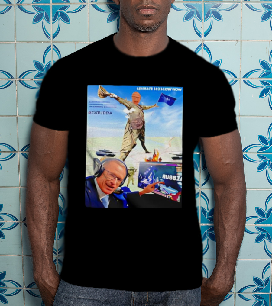 Liberate Moscow Now TFR Special Edition Odmudda Rubbzz T-Shirt