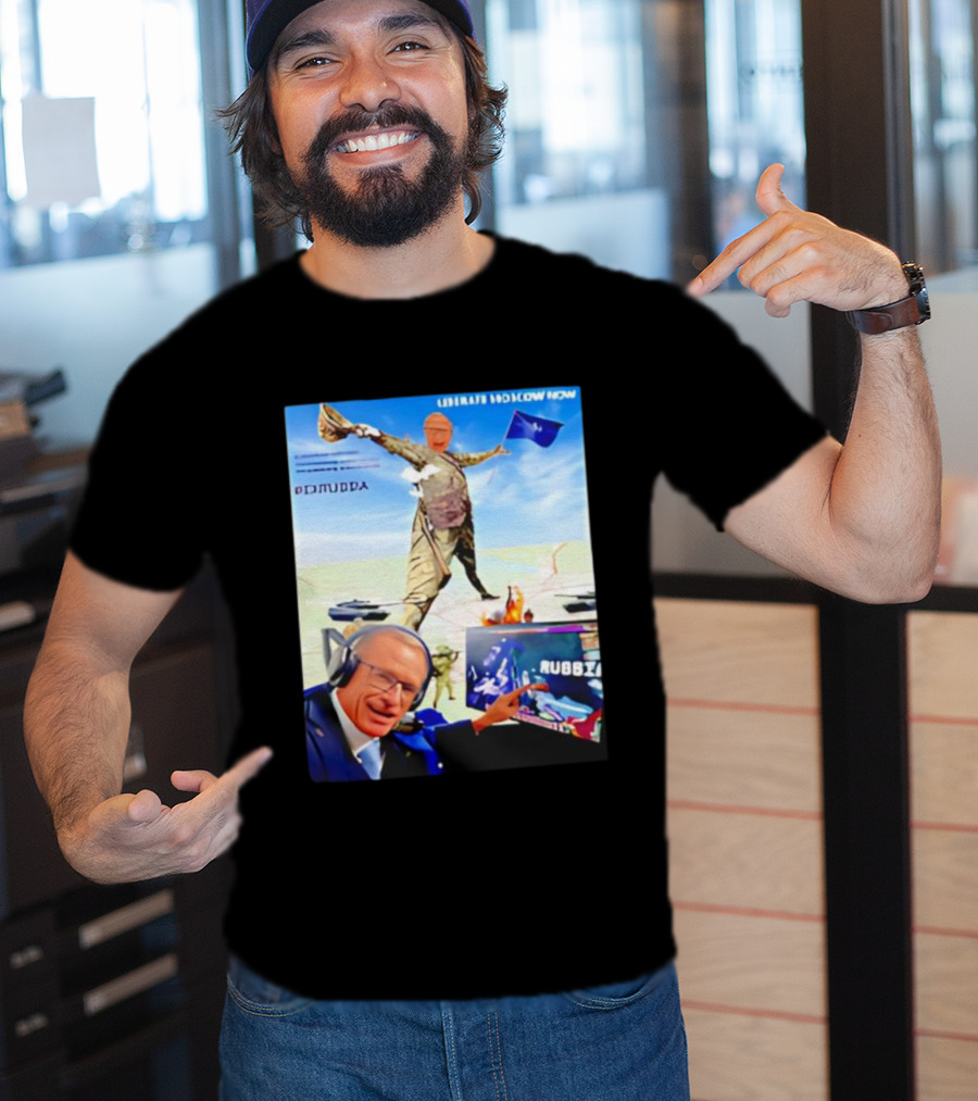 Liberate Moscow Now TFR Special Edition Odmudda Rubbzz T-Shirt