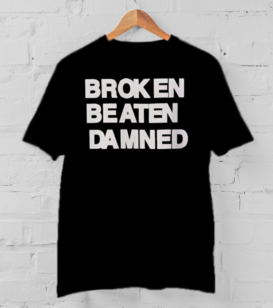 BROKEN BEATEN DAMNED My Chemical Romance Inspired T-Shirt
