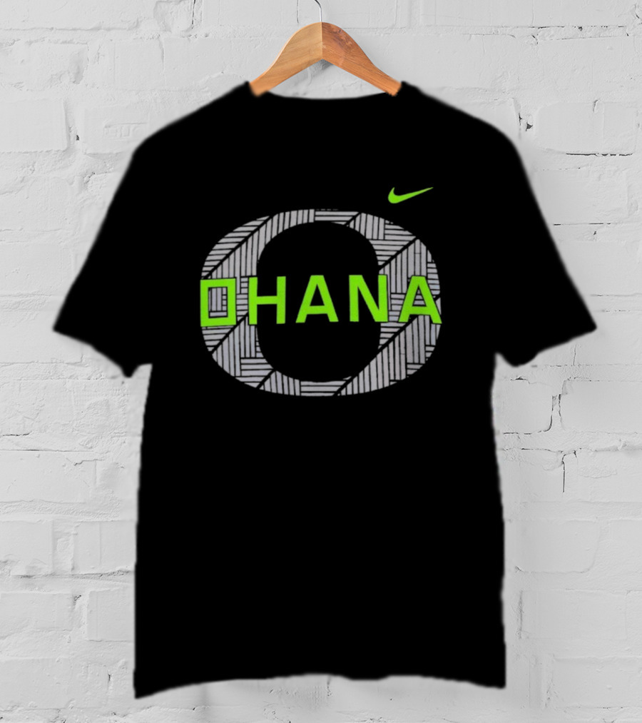 Oregon Ducks Ohana Nike Fleece T-Shirt
